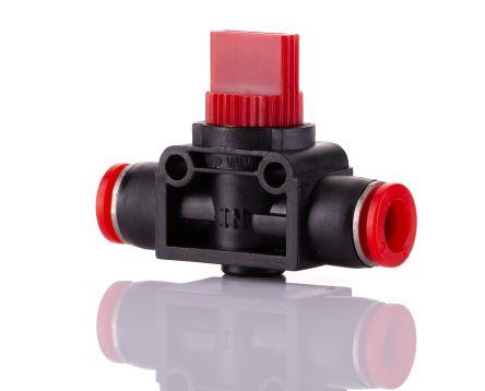 Norgren Flow Controller Pneumatic Manual Control Valve Pneufit C Series, Push In 8 mm, III B