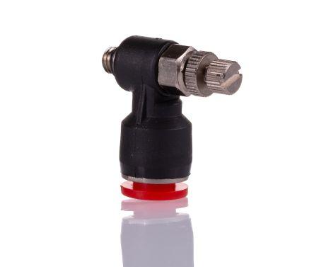 Norgren Pneufit C Series Threaded In-line Regulator, M5 Inlet Port, Push In 6mm Tube Inlet Port x Push In 6mm Tube