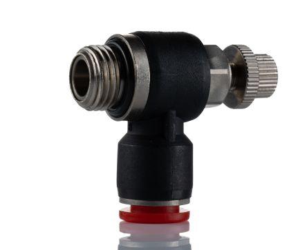 Norgren Pneufit C Series Threaded In-line Regulator, Push In 8mm Tube Inlet Port x Push In 8mm Tube Outlet Port