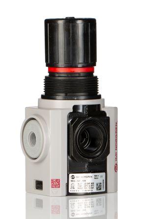 Norgren G 3/8 Pneumatic Regulator - 0.3bar to 10bar, 10bar max. input