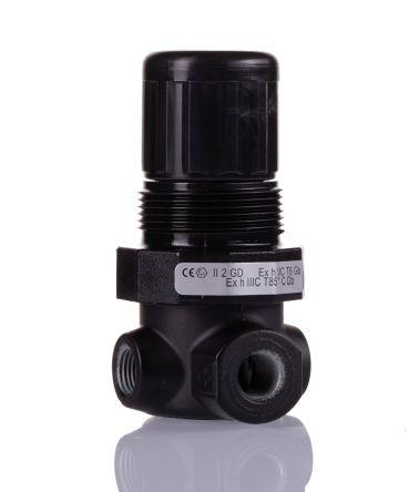 Norgren G 1/8 Pneumatic Regulator - 0.3bar to 10bar, 20bar max. input