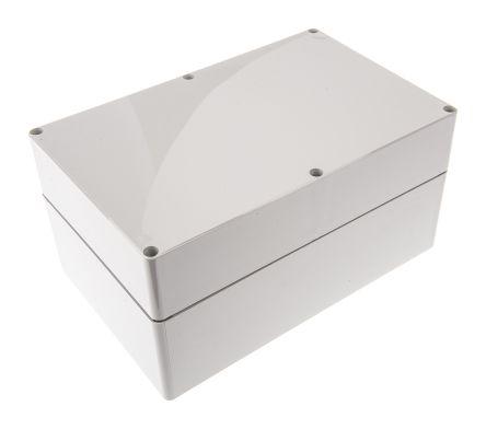 Fibox Grey ABS Enclosure, IP66, IP67, Grey Lid, 250 x 160 x 125mm