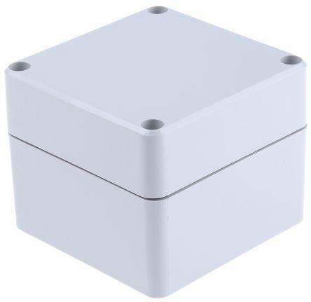 Fibox Grey ABS Enclosure, IP66, IP67, 82 x 80 x 65mm