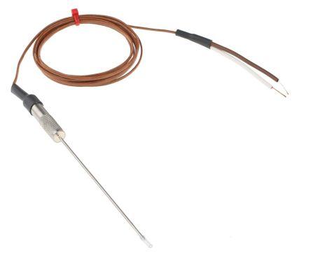 Hypodermic thermocouple probe, type T