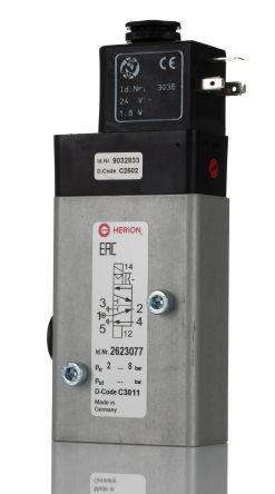 Norgren Pneumatic Solenoid Valve - Solenoid/Air G 1/4 26230 Series