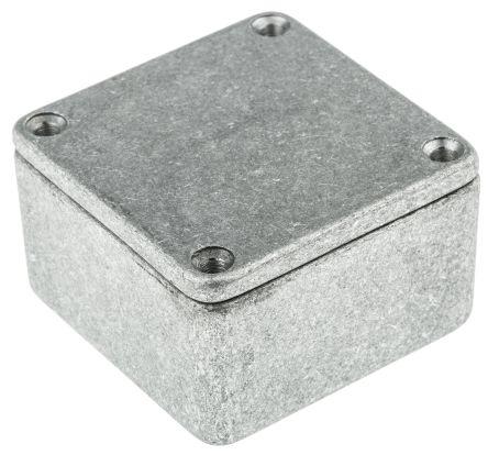 CAMDENBOSS 5000 Series Grey Die Cast Aluminium Enclosure, IP54, Grey Lid, 50 x 50 x 31mm