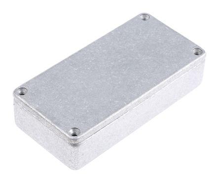 CAMDENBOSS 5000 Series Grey Die Cast Aluminium Enclosure, IP54, Grey Lid, 101 x 50 x 25mm