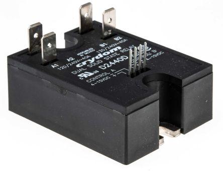 Sensata/Crydom Solid State Relay, 40 A Load, Surface Mount, 280 V Load, 15 V Control, D2440D