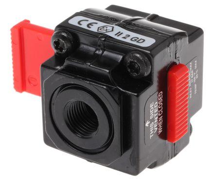 Norgren Pneumatic Relay Shuttle Valve R72G Series, 2.5mm, III B