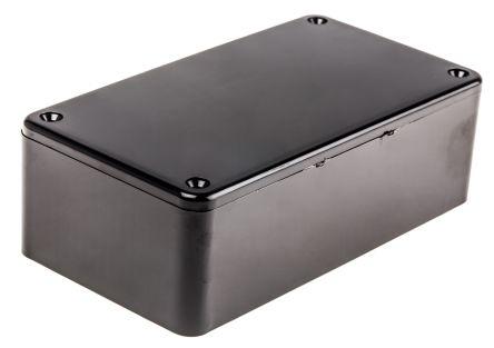 CAMDENBOSS 2000 Series Black ABS Enclosure, IP54, Black Lid, 120 x 65 x 40mm