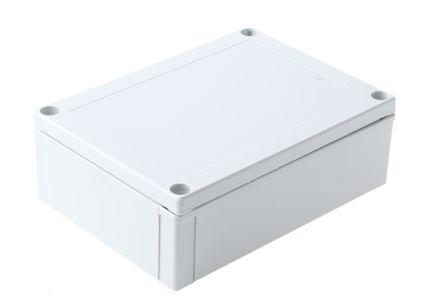 Fibox MNX Series Grey Polycarbonate Enclosure, IP66, IP67, Grey Lid, 180 x 130 x 60mm