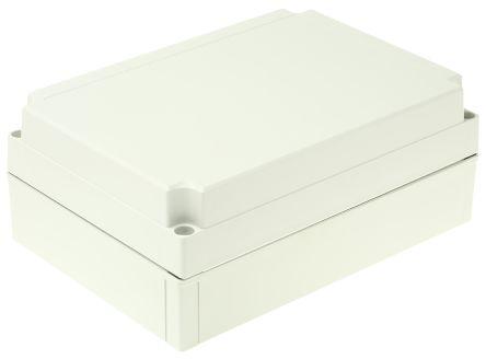 Fibox MNX Series Grey Polycarbonate Enclosure, IP66, IP67, Grey Lid, 255 x 180 x 100mm