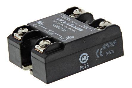 Sensata/Crydom HA AND HD SERIES Series Solid State Relay, 125 A Load, Panel Mount, 660 V ac Load, 32 V Control, HD60125