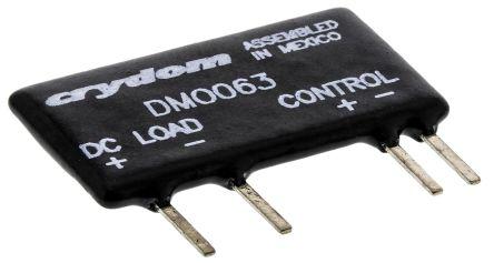 Sensata/Crydom DMO Series Solid State Relay, 3 A Load, PCB Mount, 60 V dc Load, 10 V dc Control, DMO063