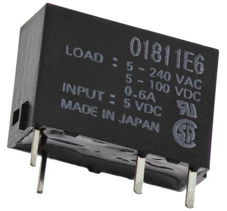 OMRON G3DZ POWER MOSFET RELAY,5VDC