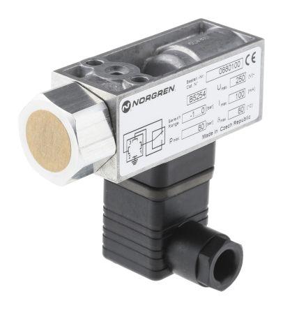 Norgren Pressure Switch, G 1/4 -1bar to 0bar