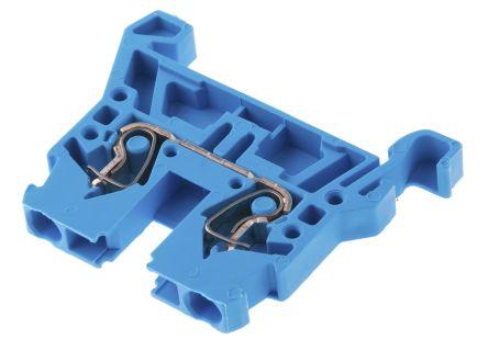 WAGO870-904 870 Series Feed Through Terminal Block, 2.5mm², Single-Level, Cage Clamp Termination, ATEX, IECEx