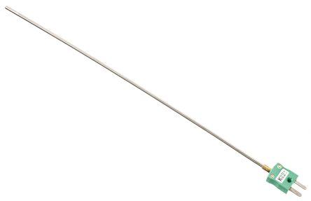 K insulated thermocouple w/plug,3x250mm