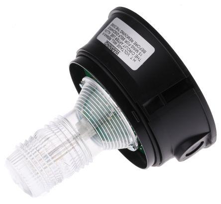 Medium/high o/p DIN base Beacon,12/24Vdc