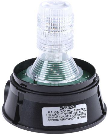 Medium/high o/p DIN base Beacon,230Vac