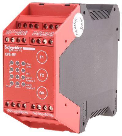 XPSMP SAFETY RELAY CONTROLLER,24VDC 3NO