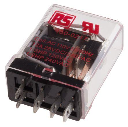 NON INDICATING RELAY, 15A SPDT 110VAC