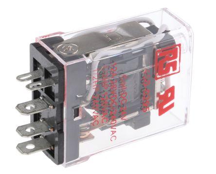 LED INDICATING RELAY, 15A SPDT 24VDC