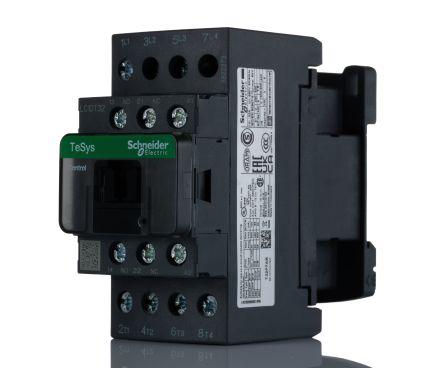 Schneider Electric TeSys D LC1D Contactor, 230 V ac Coil, 4 Pole, 32 A, 4NO