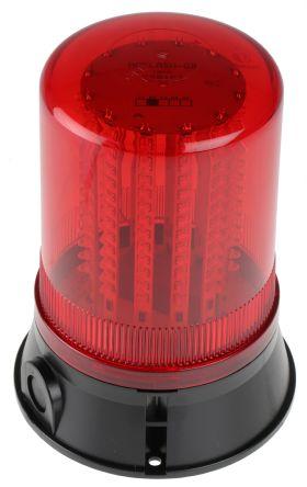Red multi-function LED Beacon,115/230V