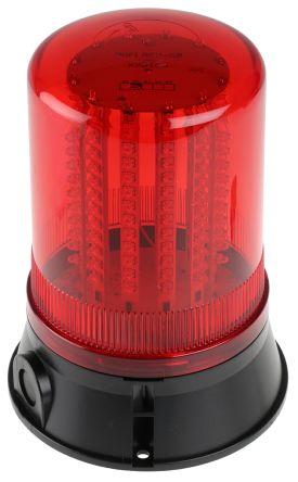 Red multi-function LED Beacon,24Vdc