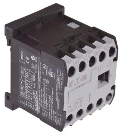 Eaton xStart Contactor, 230 V ac Coil, 1 Pole, 6.6 A, 3 kW, 3NO