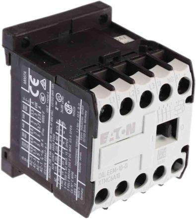 Eaton xStart Contactor, 24 V dc Coil, 3 Pole, 6.6 A, 3 kW, 3NO