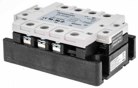 Carlo Gavazzi Solid State Relay, 55 A rms Load, Panel Mount, 660 V Load, 50 V dc, 275 V ac Control, RZ3A60A55