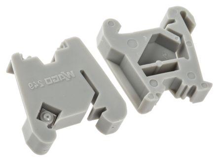 WAGO 249 Series End Stop for Use with DIN Rail 15