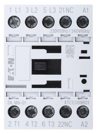 Eaton xStart Contactor, 230 V ac Coil, 3 Pole, 9 A, 4 kW, 3NO