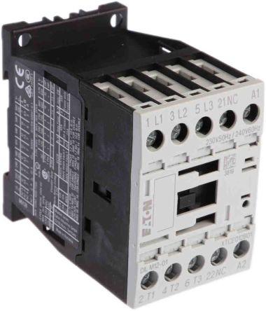 Eaton xStart Contactor, 230 V ac Coil, 3 Pole, 12 A, 5.5 kW, 3NO