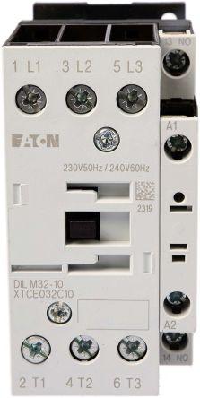 Eaton xStart Contactor, 230 V ac Coil, 3 Pole, 32 A, 15 kW, 240 V Control, 3NO