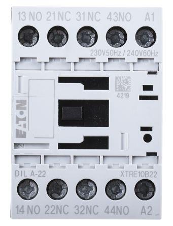 Eaton xStart Contactor Relay, 230 V ac Coil, 4 A, 2NO + 2NC