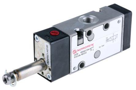 Norgren 3/2 Pneumatic Solenoid Valve - Solenoid/Pilot G 1/8 60 Series