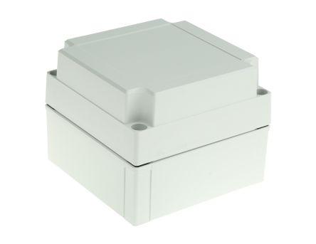 Fibox Grey ABS Enclosure, IP66, IP67, 130 x 130 x 100mm