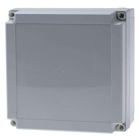 Fibox Grey ABS Enclosure, IP66, IP67, 180 x 180 x 100mm