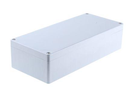 Fibox Euronord II Series Grey Polyester Enclosure, IP54, IP66, Grey Lid, 360 x 160 x 90mm