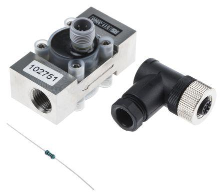 Fluid flow sensor,0.25-6.5 l/min