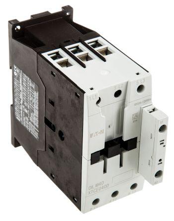 Eaton xStart Contactor, 110 V ac Coil, 3 Pole, 40 A, 18.5 kW, 3NO