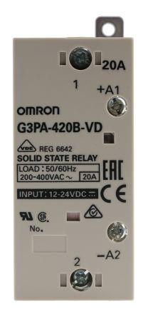 Solid state relay,20A 180-528Vac