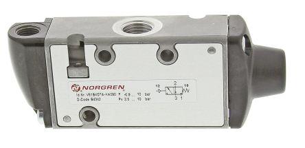 Norgren 3/2 Pneumatic Solenoid Valve - Pilot/Spring G 1/4 V61 Series