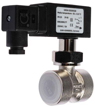 Paddle flow switch, G1, 14-18 l/min