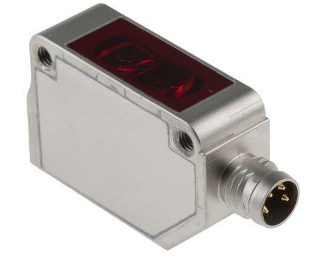 Diffuse refl. metal, 1m, PNP, M8 Plug in