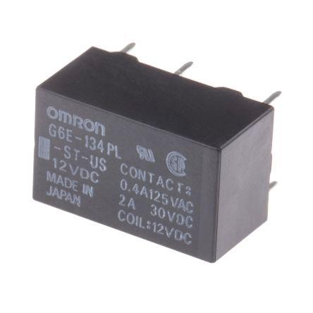 RELAY SPDT SEALED BI-CONTACT UL,3A 12VDC