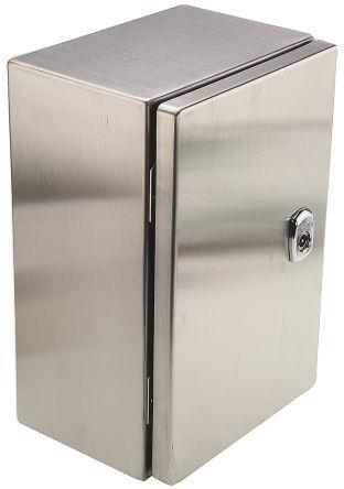 Schneider Electric Spacial S3X Series 304 Stainless Steel Wall Box, IP66, 300 mm x 200 mm x 150mm